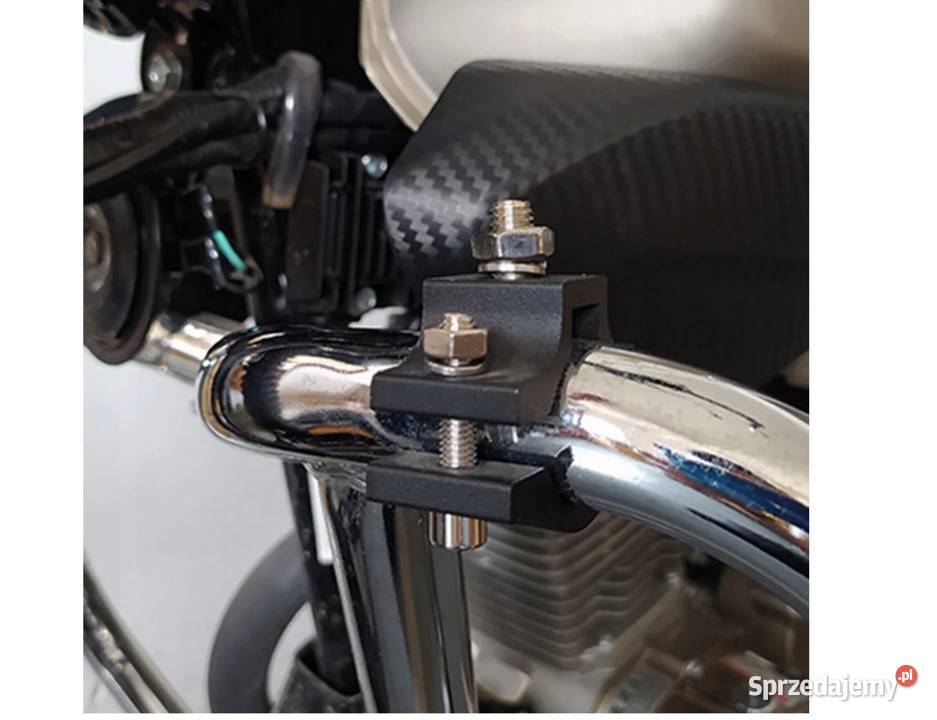OBEJMA UCHWYT HALOGENÓW MOTOCYKLA NA GMOL Sosnowiec