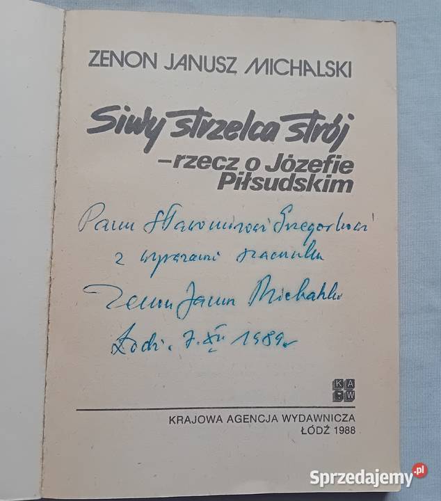 ZJMichalski Siwy strzelca strój Rzecz o józefie Koźminek