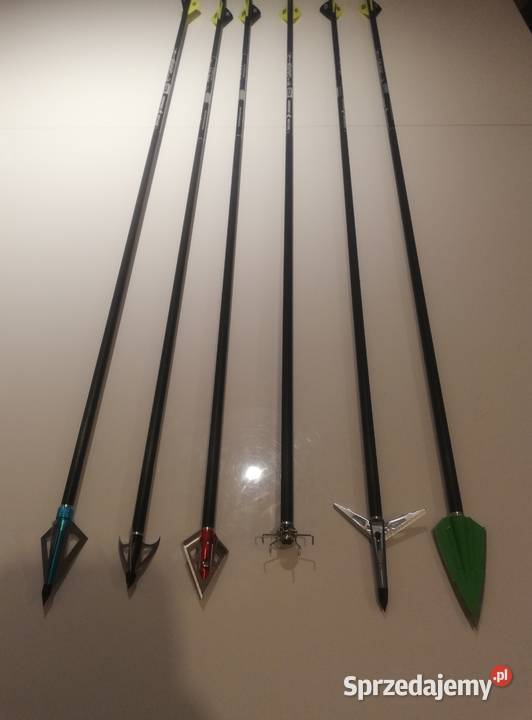 mocna Strzała karbonowa Skylon Spin 350 400 łuk małopolskie Nowy Sącz sprzedam