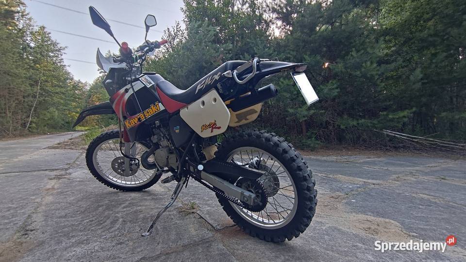 Kawasaki KMX 125 2t Zarejestrowane zarejestrowany w Polsce