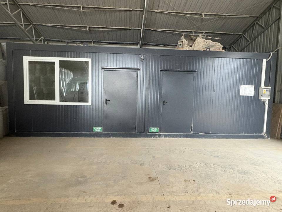 Kontener biurowo socjalny c1 łódzkie Działoszyn sprzedam