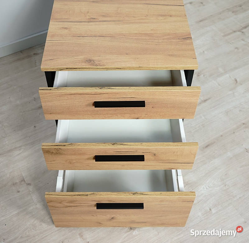 Kontener Jowisz Dąb Craft 3 szuflady