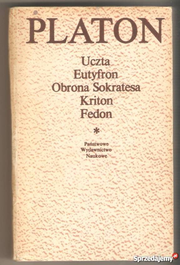 UCZTA EUTYFRON OBRONA SOKRATESA KRITON FEDON Warszawa