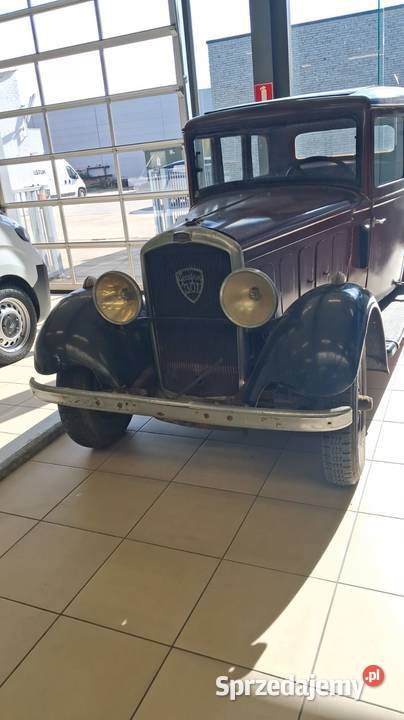 Peugeot 301 z 1933 roku klasyk zabytek dolnośląskie Chojnów