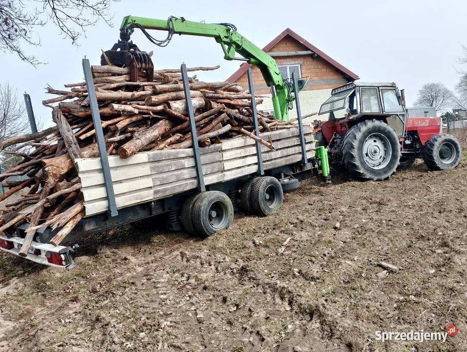 Przyczepa z HDS Borki sprzedam