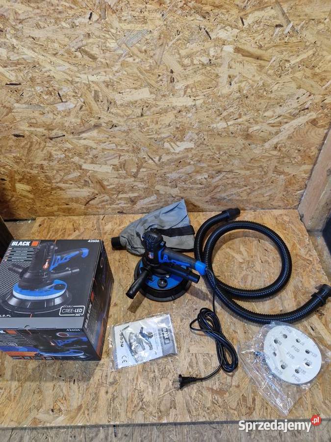 SZLIFIERKA do GIPSU GŁADZI TYNKÓW TYNKU 2xLED