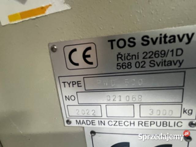 Obrzynarka do desek automatyczna TOS SVITAWY Orzechowo