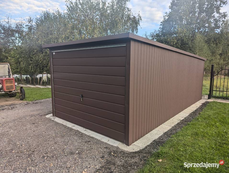garaż blaszany blaszak 3x5 9x6 hala 12x6 samodzielny