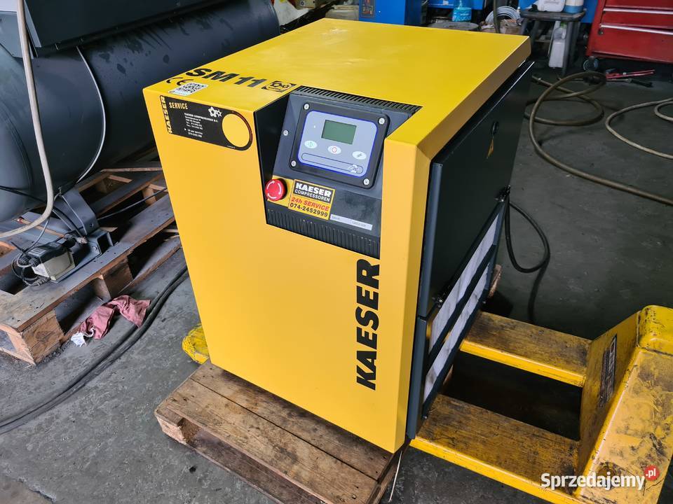 Kompresor śrubowy KAESER SM 11 75 kw Zduny