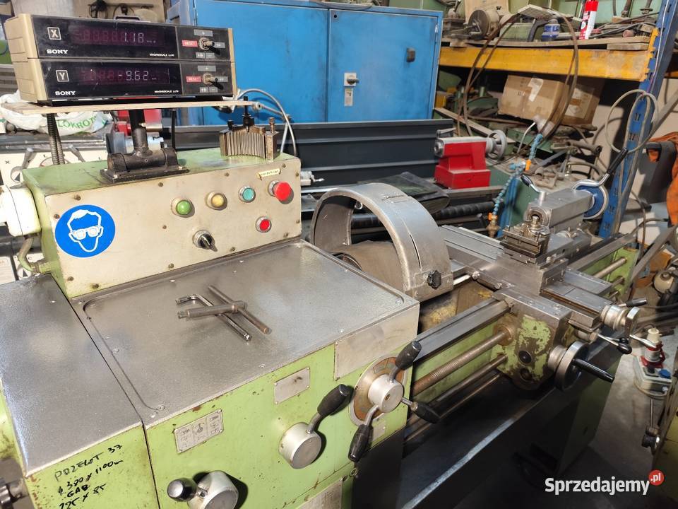 Tokarka do metalu Tum 35 x 1100 1000 liniał do Maków Podhalański