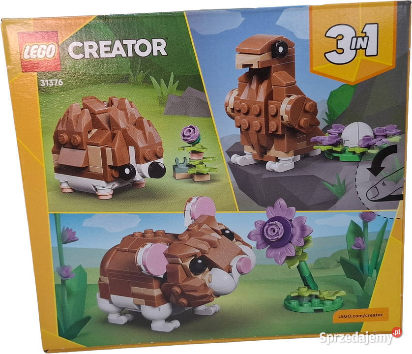 Klocki Lego Creator 3w1 Uroczy chomik z