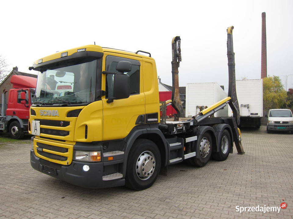 Bramowiec 3 osiowy 6x2 Scania P 400 Eur 5 12000kg Warszawa