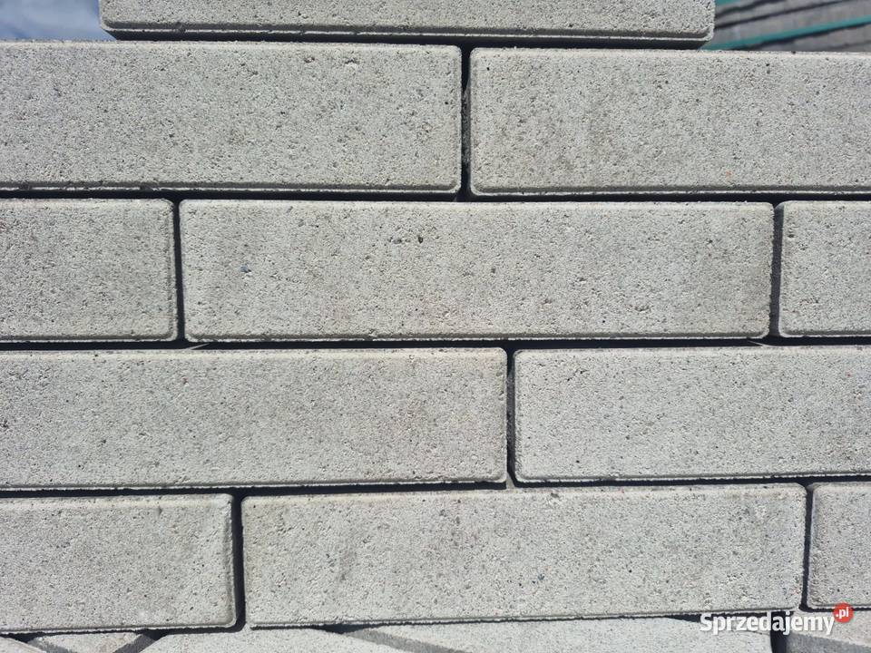 Palisada Betonowa Linea kolor biały 225x55 Wielogóra