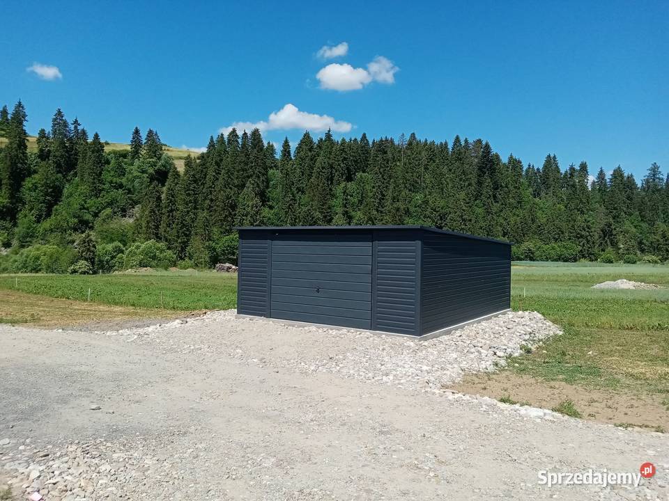 Garaż blaszany 4x5 kolor Ożarów Mazowiecki