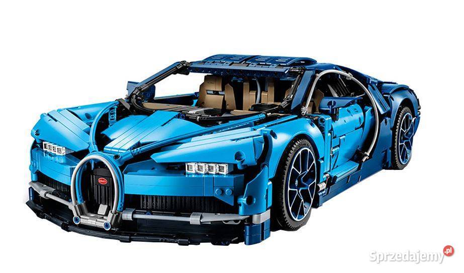 Klocki SuperCar Bugatti Chiron 3599elem 56 Klocki Pobiedziska