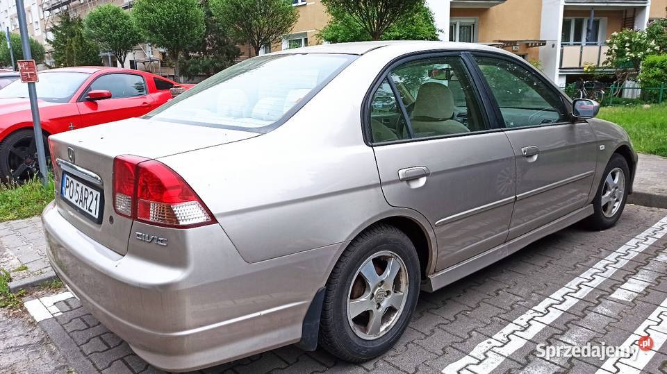 Honda Civic VII 16 VTEC Sedan Lift 110 2004r 110KM Poznań