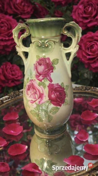 Porcelana zdobiona motywem róż Pabianice sprzedam
