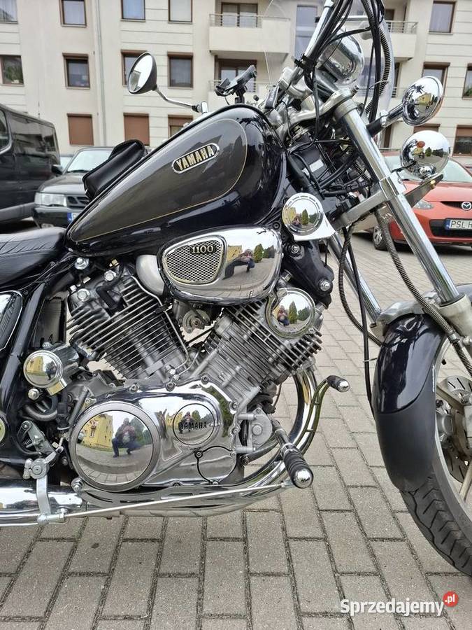 Yamaha Virago 1100 1993 r nieuszkodzony wielkopolskie