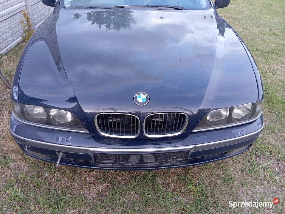 BMW E39 525D M57 Dunkelblau wszystkie części Lubin