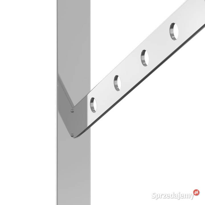 Wsporniki do półek 4 40x25x25 srebrna stal Warszawa