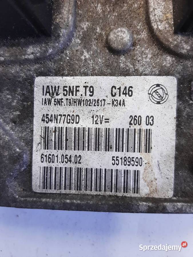 Fiat Stilo 16 16V komputer zestaw do odpalenia łódzkie Ksawerów