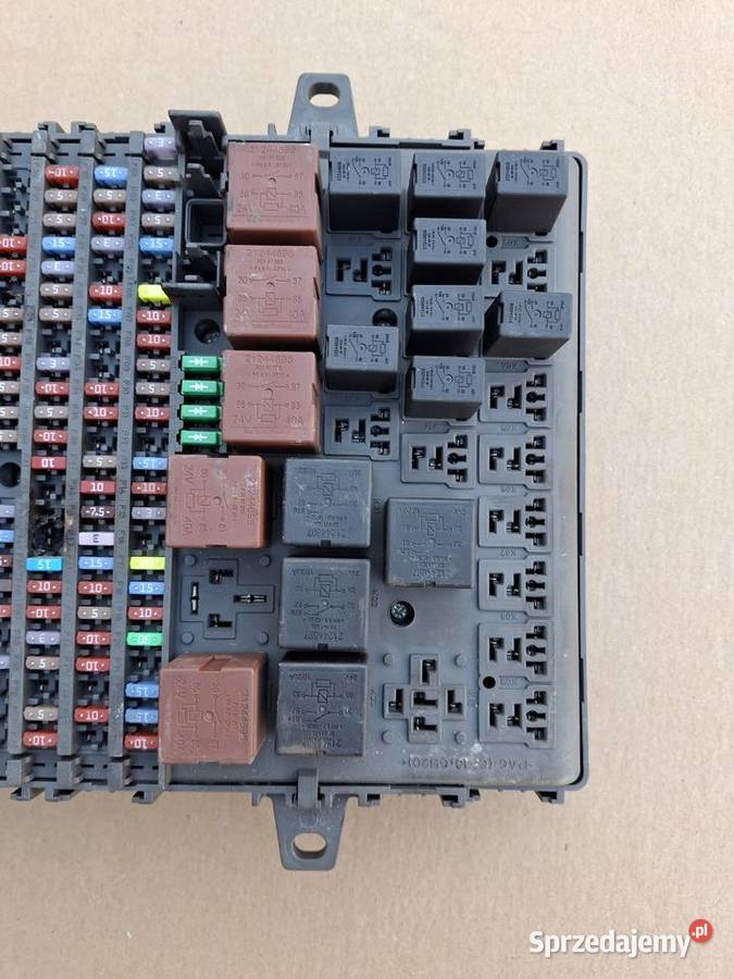 VOLVO FE FL E6 GAMA D TABLICA PŁYTA SKRZYNKA Bieleń