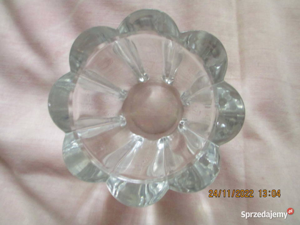 świecznik w kształcie kwiatka Warszawa