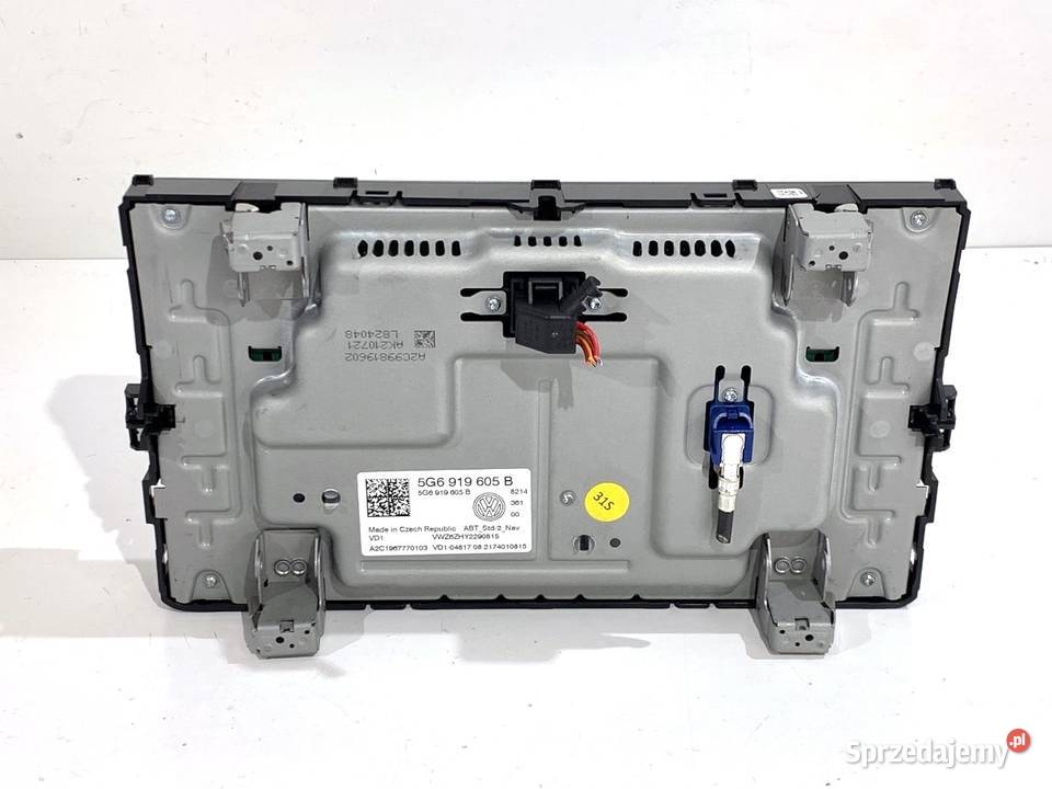 WYŚWIETLACZ VW ARTEON 5G6919605B EKRAN MONITOR