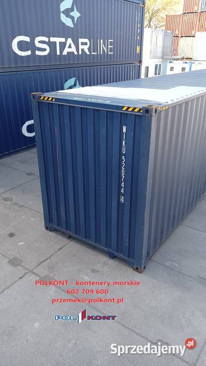 Kontener morski 40 HC High Cube 12 metrowy Pewny Kutno sprzedam