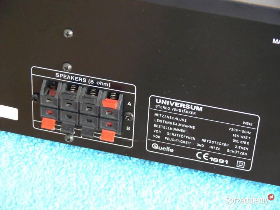 Wzmacniacz Universum V4315 sprawny i mocny