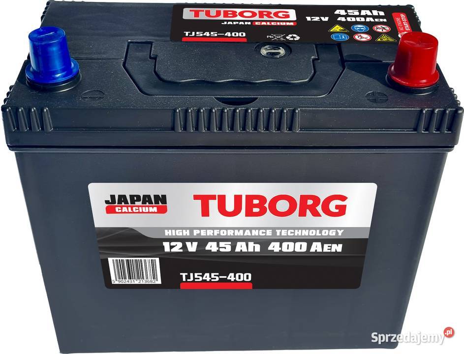 Akumulator Tuborg Japan 12V 45Ah 400A