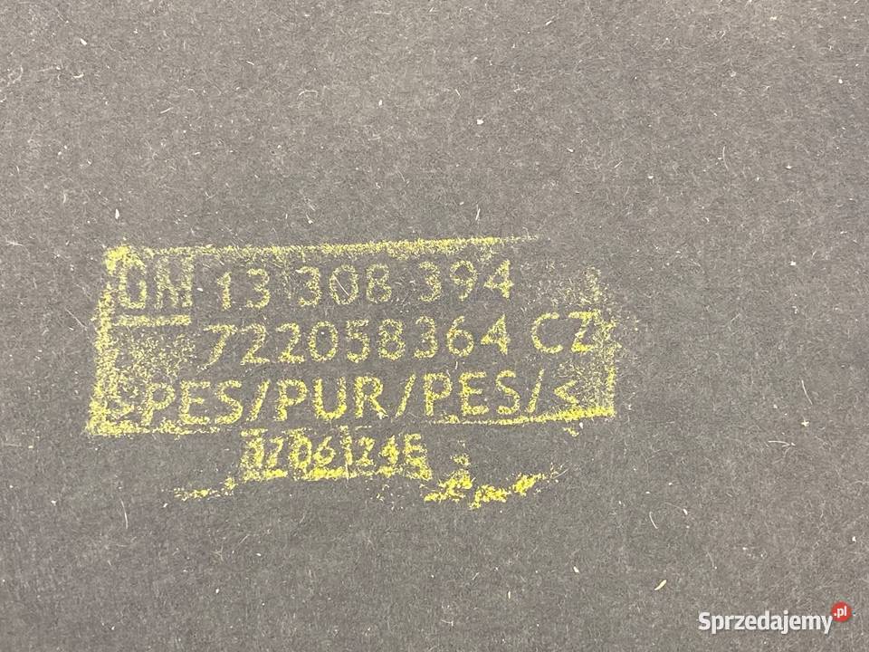 WYGŁUSZENIE MASKI OPEL INSIGNIA A Hatchback 0817