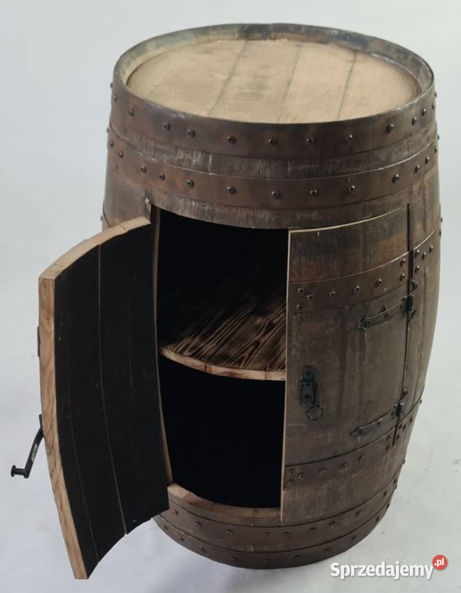 Beczka dębowa drewniana solidna whisky winie Gdynia