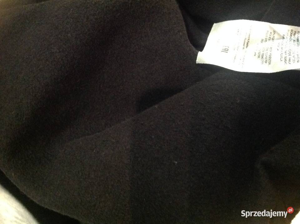 Bluza Czarna Męska BLACK SQUAD S Białe Napisy Nowa Sól