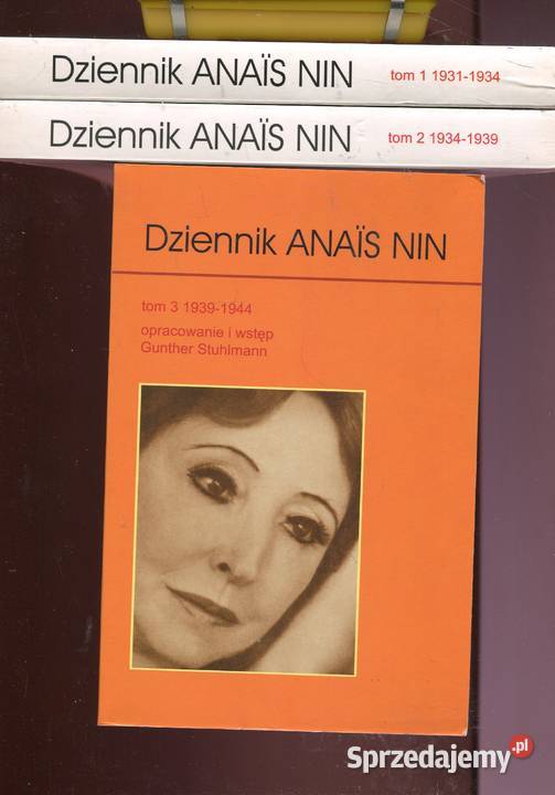 Dziennik T13 Anais Nin Pozostałe Szczecin