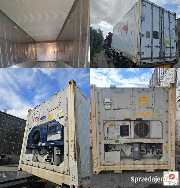 Kontener morski chłodnia mroźnia 6 metrowa 20 RF Lublin sprzedam