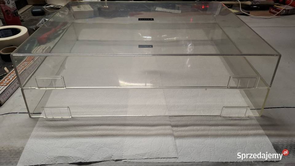 Pokrywa klapa gramofonu SANYO oryginał plexi Namysłów