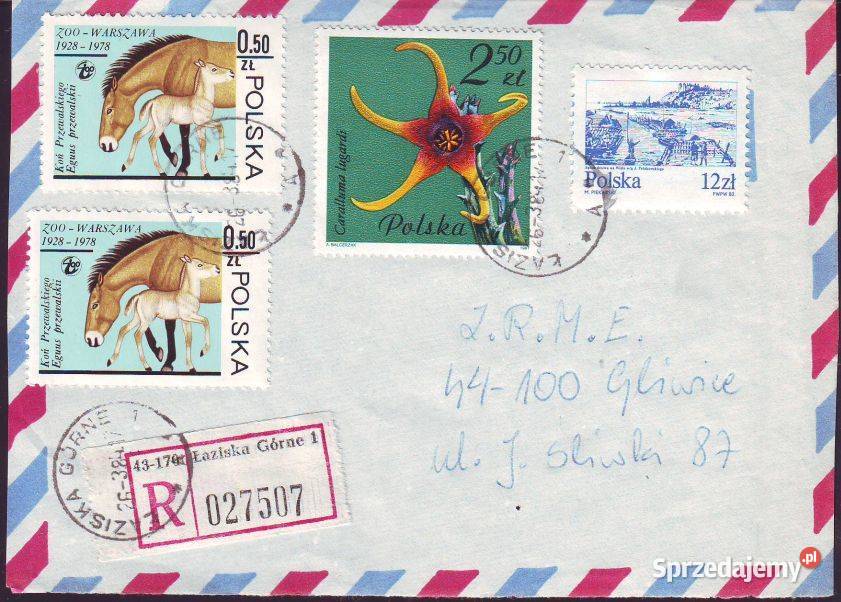 Kop awers z koresp 1984 śląskie Gliwice