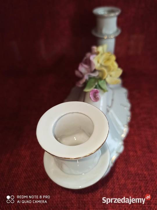 Świecznik Porzellanfabrik GrfenrodaOrt Reinhold Gdańsk