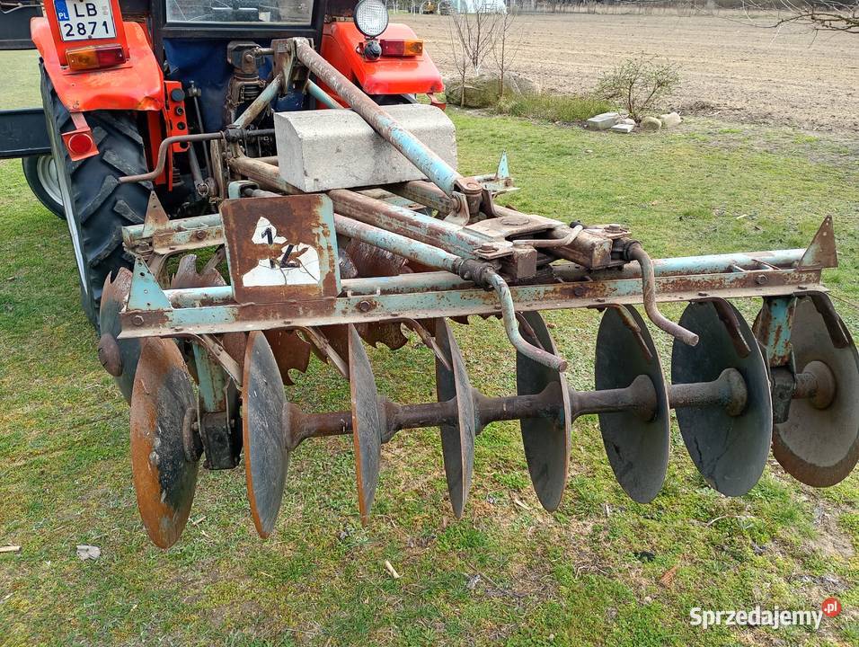 Brona talerzowa FAMAROL SŁUPSK 2X8 TALERZY nieuszkodzony Styrzyniec