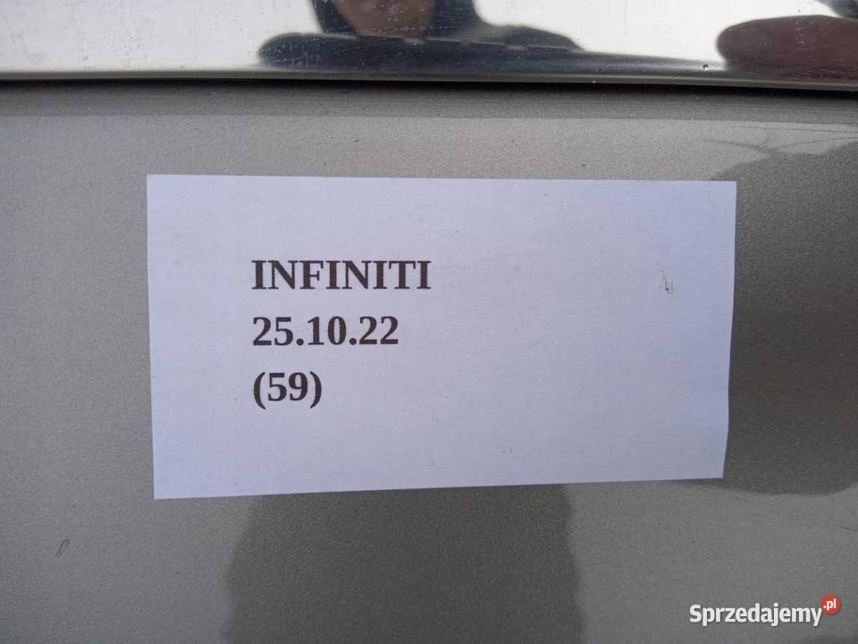 LISTWA NAKŁADKA DEKOR LEWY TYŁ INFINITI QX70 Nowy Tomyśl