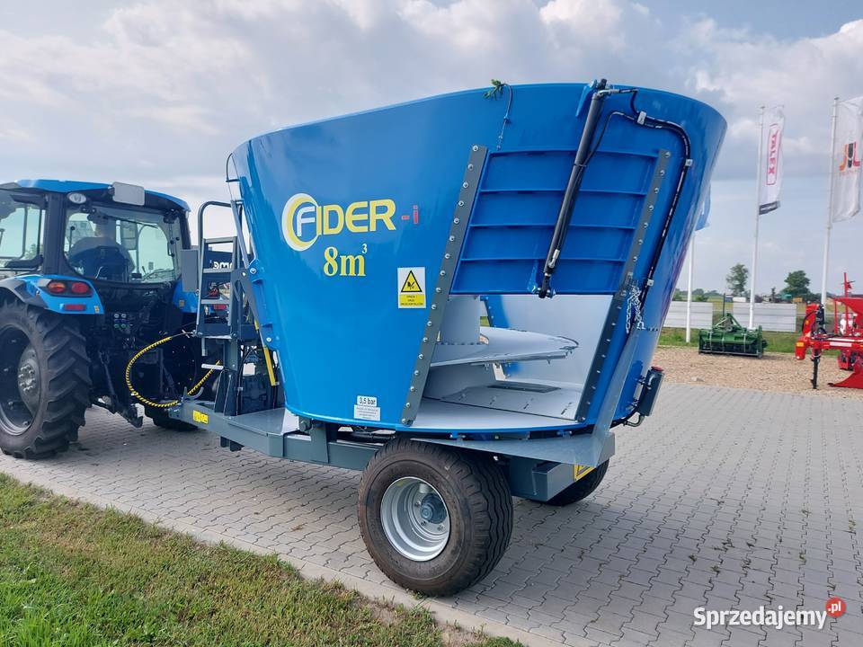 Wóz paszowy 8m3 Zamet Fider Ryki