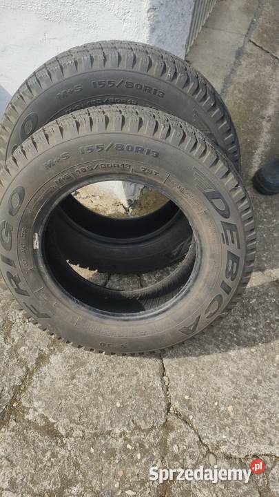 Sprzedam opony zimowe 1558013 bieżnik nowy