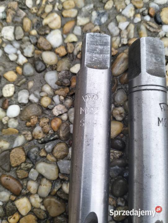 Gwintownik M22 Polski HSS FWP 22mm SW9M Ręczny Starogard Gdański
