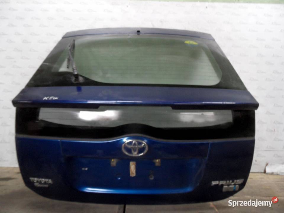 TOYOTA PRIUS II XW20 08r klapa tył Klapy bagażnika
