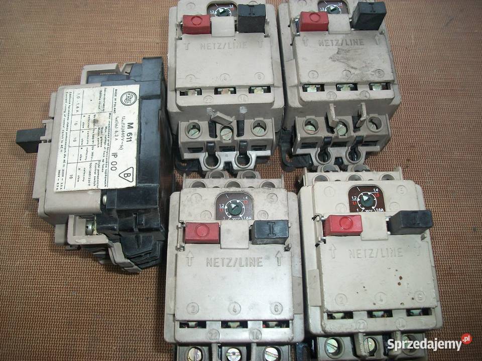 Wyłącznik silnikowy M611 zakres116A Olkusz