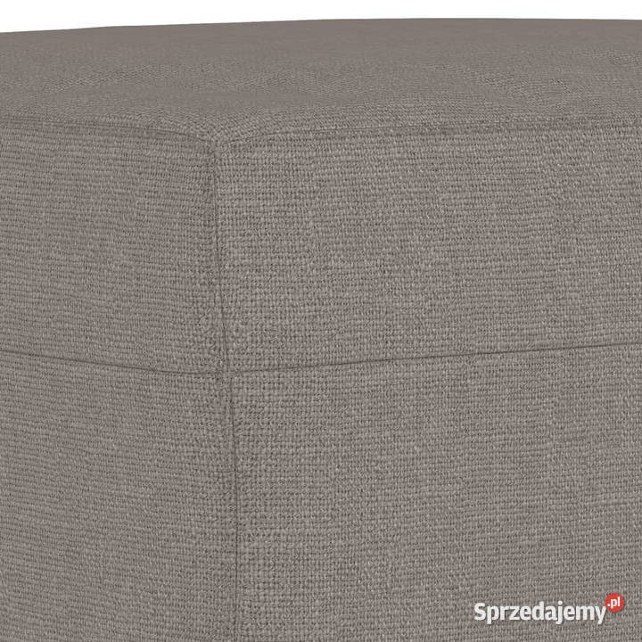 Podnóżek taupe 60x50x41 tapicerowany tkaniną Dom i Ogród Warszawa