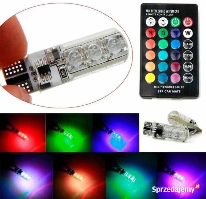 2 Żarówki na pilota W5W T10 LED Zamość