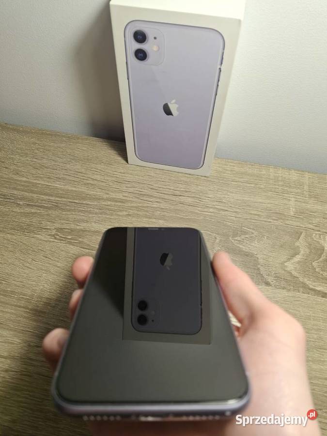 iPhone 11 Fioletowy Stan Idealny 64GB 74 mazowieckie