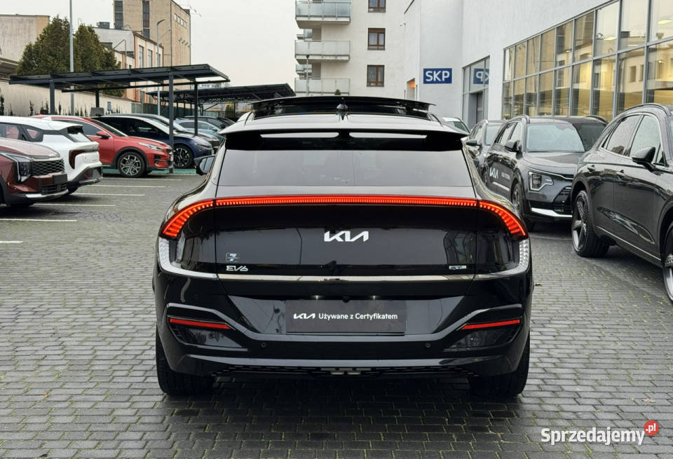 Kia EV6 GTLINE AWD 325 dach panoramiczny demo kamera cofania kujawsko-pomorskie Toruń